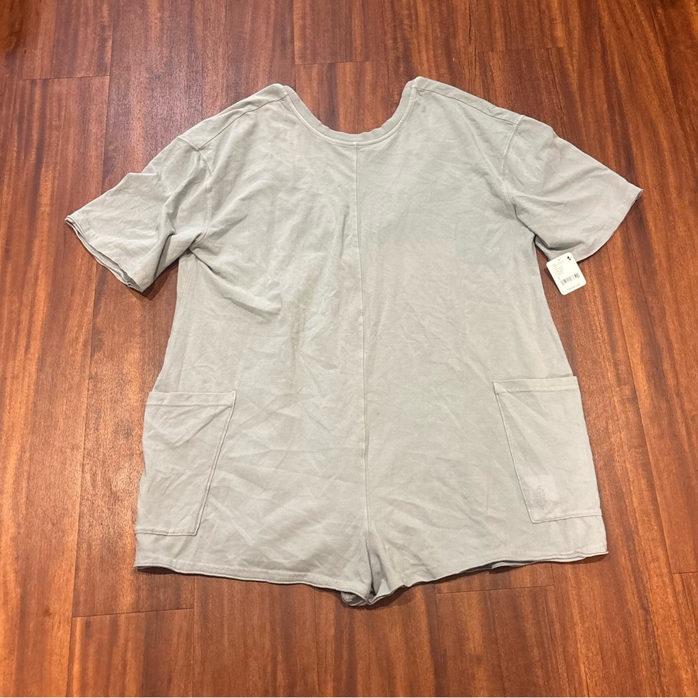 Free People Movement Hot Shot Tee Romper